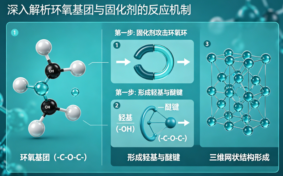 环氧胶固化原理科普：深入解析环氧基团与固化剂的反应机制