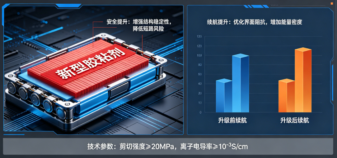 新能源动力电池用胶方案升级，安全与续航双提升